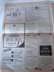 Milliyet İş Yaşamı Ve İnsan Kaynakları Gazetesi - 8 Mart 1998 - Sayı 66 - Bilim Adamları Dönüyor Tersine Beyin Göçü Başladı - Ali Nesin Fotoğrafı - Beşeri Sermaye Hareketliliği - Doktor Uğur Tandoğan