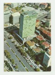 ANKARA KIZILAY GÖKDELEN TEMALI ESKİ BASIM KARTPOSTAL...