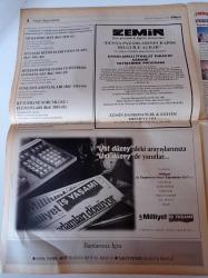 Milliyet İş Yaşamı Ve İnsan Kaynakları Gazetesi - 30 Ağustos 1998 - Sayı 91 - Kalder Yönetim Kurulu Başkanı Doktor Yılmaz Argüden- Taşınacak Evrak Var - Deulcom İnternational - Kalite Belgeli Tedavi