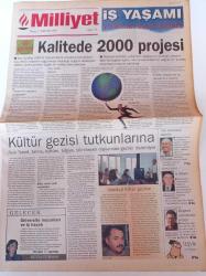 Milliyet İş Yaşamı Ve İnsan Kaynakları Gazetesi - 17 Mayıs 1998 - Sayı 76 - Kalitede 2000 Projesi - Kültür Gezisi Tutkunlarına Fest Travel - İlke Merkezli Liderlik - Faruk Pekin