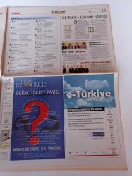 Milliyet İş Yaşamı Ve İnsan Kaynakları Gazetesi - 25 Haziran 2000 - George Soros ve Büyük Yatırımcıların Devri Sona Erdi Kurt Kocadı- İşletmeden İşletmeye E Ticaret - Siemens