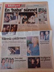 Milliyet 2000 Gazetesi - 30 Haziran 2000 - Hülya Avşar Fotoğrafı - Seks Kölesi Çocuklar - Süleymaniye Camii Dökülüyor Ödenek Ayıbı - Bruce Willis - Mine Çayırlıoğlu