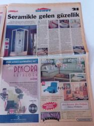 Milliyet Konut Gazetesi - 1998 - Bu Evler Çok Akıllı - Tek Yapı A.Ş.'nin Sahibi Ali Candan Büyükçelen- Hazır Beton Kaliteyi Arttırdı -Kötülerin Evleri Loş Olur