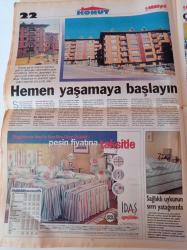Milliyet Konut Gazetesi - 1998 - Bu Evler Çok Akıllı - Tek Yapı A.Ş.'nin Sahibi Ali Candan Büyükçelen- Hazır Beton Kaliteyi Arttırdı -Kötülerin Evleri Loş Olur