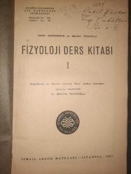 FİZYOLOJİ ders kitabı cilt: 1