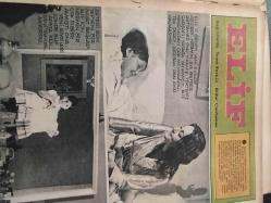 Seksek Dergisi - 30 Ekim 1972 - Elif - Kartal Kız - Şilede Tatil  - Altın Kalpli Kız -