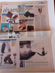 Milliyet Vitrin Gazetesi - 17 Haziran 2000 - Sayı 186 - Cansu Dere Fotoğrafı - Cabrio Uçuruyor - Plajlar Podyum Gibi - Ahşabın Dönüşü - Tom Cruise - Görevimiz Tehlike 2 Vizyonda