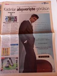 Milliyet Vitrin Gazetesi - 17 Haziran 2000 - Sayı 186 - Cansu Dere Fotoğrafı - Cabrio Uçuruyor - Plajlar Podyum Gibi - Ahşabın Dönüşü - Tom Cruise - Görevimiz Tehlike 2 Vizyonda