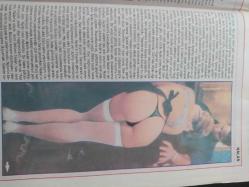 Bulvar Maço Dergisi - 24 Kasım 1999 - Kocam Sızıp Yattı - Kocam çok şaşırdı - İkimizi kabul eder misin - Arka Kapak Güzeli Valerie -