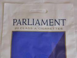 Parliament Reklamlı Poşet - Vintage Parliament Poşet