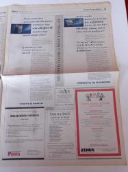Milliyet İş Yaşamı Ve İnsan Kaynakları Gazetesi - 28 Mart 1999 - Sayı 121 - Demokratik Sol Parti Şişli Belediye Başkan Adayı Mustafa Sarıgül Fotoğrafı - Ölmeden Cennete Girilmez - McDonald's - İhracat Yapan Yan Sanayiciler