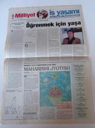 Milliyet İş Yaşamı Ve İnsan Kaynakları Gazetesi - 28 Mart 1999 - Sayı 121 - Demokratik Sol Parti Şişli Belediye Başkan Adayı Mustafa Sarıgül Fotoğrafı - Ölmeden Cennete Girilmez - McDonald's - İhracat Yapan Yan Sanayiciler