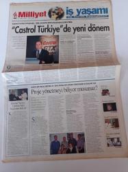 Milliyet İş Yaşamı Ve İnsan Kaynakları Gazetesi - 21 Mart 1999 - Sayı 120 - Castrol Türkiye'de Yeni Dönem - Castrol Türkiye'nin Genel Müdürü Ömer Dormen Fotoğrafı - Doktor Mu İmam Mı - Bureau Veritas