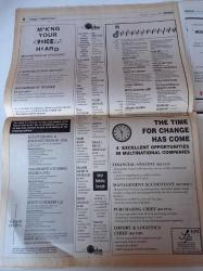 Milliyet İş Yaşamı Ve İnsan Kaynakları Gazetesi - 11 Nisan 1999 - Sayı 123 - Toplam Kalite Yönetimi Felsefesi Yaygınlaşıyor - Yeni Neslin İdolleri - Vedat Akman - Artema'ya TSE ISO EN 14001 Belgesi