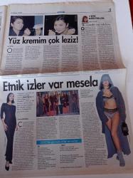 Milliyet Vitrin Gazetesi - 6 Şubat 1999 - Sayı 115 - Mezdeke Grubu Fotoğrafı - İyi Ki Kişisel İmaj Devrinde Yaşıyoruz - GAP O Kadar Güzel Ki - Murat Pilevneli - Yarış Heyecanı
