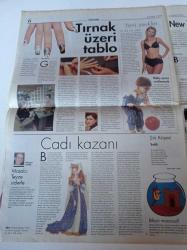 Milliyet Vitrin Gazetesi - 6 Şubat 1999 - Sayı 115 - Mezdeke Grubu Fotoğrafı - İyi Ki Kişisel İmaj Devrinde Yaşıyoruz - GAP O Kadar Güzel Ki - Murat Pilevneli - Yarış Heyecanı