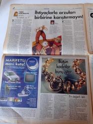 Milliyet Vitrin Gazetesi - 27 Şubat 1999 - Sayı 118 - Bütün Kadınlar Bunu İster - Ünlülerin Hobileri - Ali Poyrazoğlu - Demet Sağıroğlu - Kandemir Konduk- Bedri Baykam - Sharon Stone - Elizabeth Taylor - Bülent Ersoy