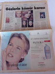 Milliyet Vitrin Gazetesi - 27 Şubat 1999 - Sayı 118 - Bütün Kadınlar Bunu İster - Ünlülerin Hobileri - Ali Poyrazoğlu - Demet Sağıroğlu - Kandemir Konduk- Bedri Baykam - Sharon Stone - Elizabeth Taylor - Bülent Ersoy