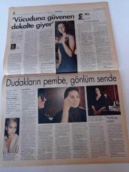 Milliyet Vitrin Gazetesi - 20 Şubat 1999 - Sayı 117 - Manken Oylum Öktem Fotoğrafı - Sharon Stone Hep Güzel - Bu Gazino Öyle Rahat Ki - Evlere Dansöz Servisi - Şan Ajans - Teknofobiklere Lolipop
