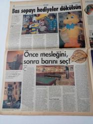 Milliyet Vitrin Gazetesi - 20 Mart 1999 - Sayı 121 - Haber Spikeri Didem Aslan Fotoğrafı - Makyajsız Çıplak Gibiyim- Japon Hint Savaşı - Motor Keyfi - Yakışıklı Çıtır İş Başında