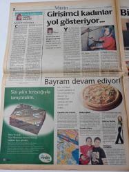 Milliyet Vitrin Gazetesi -24 Nisan 1999 - Sayı 126 - Pazarlığa Bayılıyor Nükhet Duru Fotoğrafı - Bu Duyduğun Doğanın Sesi - Evde Sinema Keyfi Bir Tek Frigo Eksik - Balık Ekmek Lezzet Demek