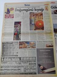 Milliyet Turizm Gazetesi - 15 Şubat 1999 - Emre Aşık İle Sevgilisi Aysun Kayacı'nın Bali Adası Önerisi - Kral Hüseyin Ve Prenses Nur - İstanbul Havayolları Genel Müdürü Safi Ergin - Arabistanlı Lawrence'in Mekanı Ürdün