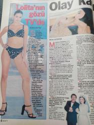 Oscar Tv Dergisi - 26 Eylül - 2 Ekim 1998 - Elif Dağdeviren - Aydan Burhan - Güner Ümit - Mustafa Sandal - Müslüm Gürses - Hilal Özdemir -