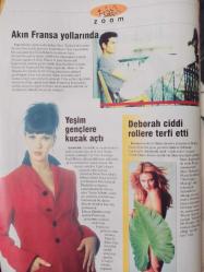 Cafe Pazar Dergisi - 16 Kasım 1997 - Kürşat Başar - Müzik herşeyin ötesinde - Necla Seyhun - Füsun Dedehayır - Şebnem Denktaş - Sibel Güneş -