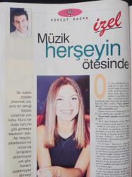 Cafe Pazar Dergisi - 16 Kasım 1997 - Kürşat Başar - Müzik herşeyin ötesinde - Necla Seyhun - Füsun Dedehayır - Şebnem Denktaş - Sibel Güneş -
