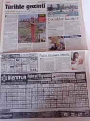 Milliyet Turizm - 29 Haziran 1999-  Etekli Erkekler Ülkesi İskoçya - Çocuk Festivali - Denizde Aşk - Single Malt Viski