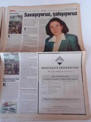 Milliyet Eğitim Gazetesi - 31 Mayıs 1999 - Yüksek Öğrenimde Rehberliği Tanıtma Ve Rehber Yetiştirme Vakfı Başkanı Nüket Atalay - Koç Üniversitesi'nde Liderlik Dersleri - Yeditepe Üniversitesi - Doğu Akdeniz Üniversitesi
