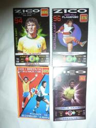 Antika - ZİCO  FUTBOLCU KARTI 4 ÇEŞİT - kitantik - kitaLog