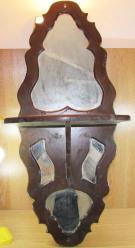ViNTaGe AYNALI BüYüK AHŞAP DuVaR TELEFONLUĞU...