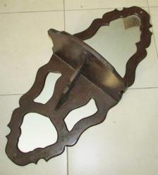 ViNTaGe AYNALI BüYüK AHŞAP DuVaR TELEFONLUĞU...