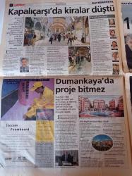 Milliyet Gayrimenkul Gazetesi - 15 Haziran 2001 - Sayı 5 - Dansöz Asena'nın Muhteşem Terası - Kriz Kapalıçarşı'yı Da Vurdu - Plazalar Yine Gözde - Arazi Geliştirme Mesleği