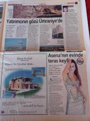 Milliyet Gayrimenkul Gazetesi - 15 Haziran 2001 - Sayı 5 - Dansöz Asena'nın Muhteşem Terası - Kriz Kapalıçarşı'yı Da Vurdu - Plazalar Yine Gözde - Arazi Geliştirme Mesleği