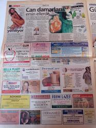 Milliyet Vitrin Gazetesi - 26 Mayıs 2001 - Sayı 235 - Nestle'den Faydalı Bir Eser Yoco - Ülker Fidella - Manken Şennur Şafak -  Olivium Outlet