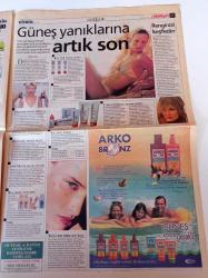 Milliyet Vitrin Gazetesi - 26 Mayıs 2001 - Sayı 235 - Nestle'den Faydalı Bir Eser Yoco - Ülker Fidella - Manken Şennur Şafak -  Olivium Outlet