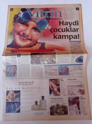 Milliyet Vitrin Gazetesi - 17 Temmuz 1999 - Sayı 138 - Sünnetçi Kemal Özkan - Hakan Eren Fotoğrafı- Enka Spor Kulübü - Türkiye Spor Yazarları Derneği - Kemer Country
