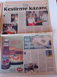Milliyet Vitrin Gazetesi - 17 Temmuz 1999 - Sayı 138 - Sünnetçi Kemal Özkan - Hakan Eren Fotoğrafı- Enka Spor Kulübü - Türkiye Spor Yazarları Derneği - Kemer Country