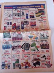 Migroskop Gazetesi - 26 Ağustos 8 Eylül 1999 - Sayı 225 - Migros Alışveriş Merkezî - Türk Hava Yolları - Burger King - Tefal- Köytür Piliç - Coca Cola - Fanta -  Fiyat İndeksi