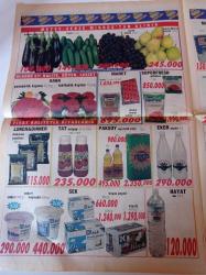 Migroskop Gazetesi - 26 Ağustos 8 Eylül 1999 - Sayı 225 - Migros Alışveriş Merkezî - Türk Hava Yolları - Burger King - Tefal- Köytür Piliç - Coca Cola - Fanta -  Fiyat İndeksi