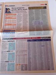 Milliyet Ekonomi Gazetesi - 15 Nisan 2001 - Sayı 22 - Kemal Derviş Programı'nın Tam Metni 14 Nisan Kararları - IMF Kendini Halka Sevdirecek - Krize Direnen Hisseler - Önce Sörfçünü Seç