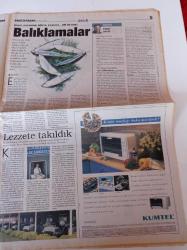 Milliyet Gazete Pazar - 30 Mayıs 1999 - Sayı 121 - Şeytan Tüyü Var Demet Şener Fotoğrafı - Sinan Çetin'in Son Filmi - Tarkan'a Yazık Mı - Kulüplere Yaz Geldi