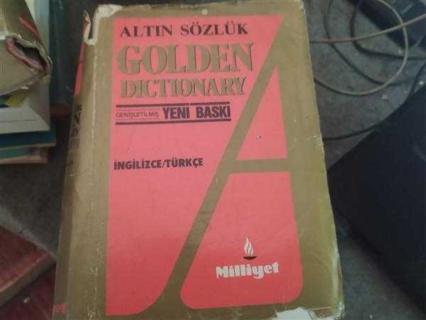Altın Sözlük - Golden Dictionary - İngilizce / Türkçe