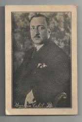 TÜRK SİYASET ADAMI BURHAN CAHİT BEY (MORKAYA) KARTPOSTALI...