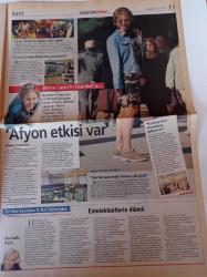 Milliyet Pazar Gazetesi - 6 Mayıs 2001- Erdal İnönü Fotoğrafı - Politikada İkinci Bahar Mı - Berna Laçin'in İstanbul'u - Manevi Evlatlar Hayırlı Çıktı - Julia Roberts - Fransa Cumhurbaşkanı François Mitterand