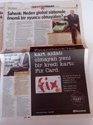 Milliyet Finans Gazetesi - 31 Mayıs 2010 - Garanti Bankası Yönetim Kurulu Başkanı Ferit Şahenk - Paranın Ucundaki Hilal - Ressam Elif Urss- İş Bankası Genel Müdürü Ersin Özince - Piraye Antika
