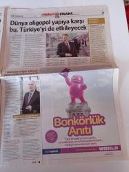 Milliyet Finans Gazetesi - 31 Mayıs 2010 - Garanti Bankası Yönetim Kurulu Başkanı Ferit Şahenk - Paranın Ucundaki Hilal - Ressam Elif Urss- İş Bankası Genel Müdürü Ersin Özince - Piraye Antika