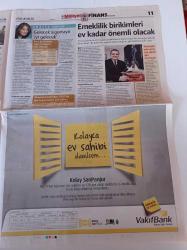 Milliyet Finans Gazetesi - 31 Mayıs 2010 - Garanti Bankası Yönetim Kurulu Başkanı Ferit Şahenk - Paranın Ucundaki Hilal - Ressam Elif Urss- İş Bankası Genel Müdürü Ersin Özince - Piraye Antika